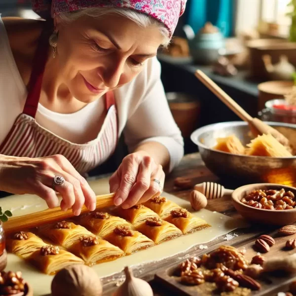 Baklava Yapımı